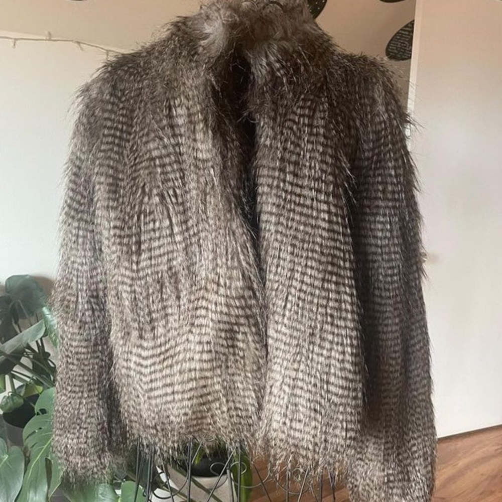 Furry coat